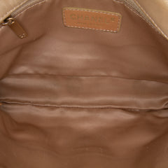 CC Metallic Lambskin Patchwork Flap