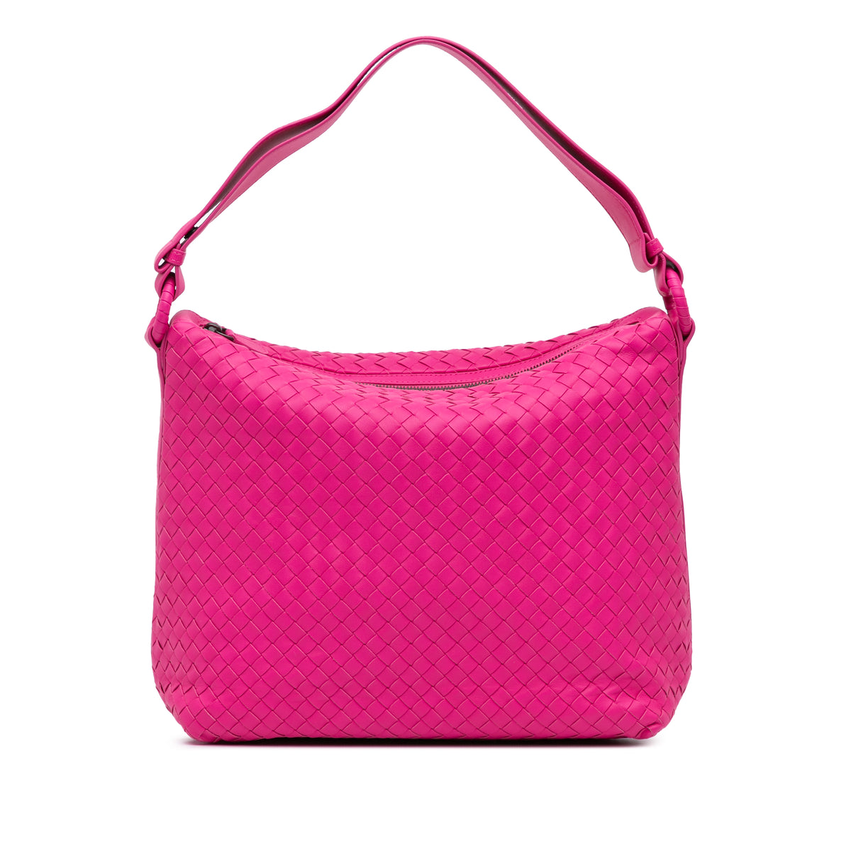 Nappa Intrecciato Shoulder Bag