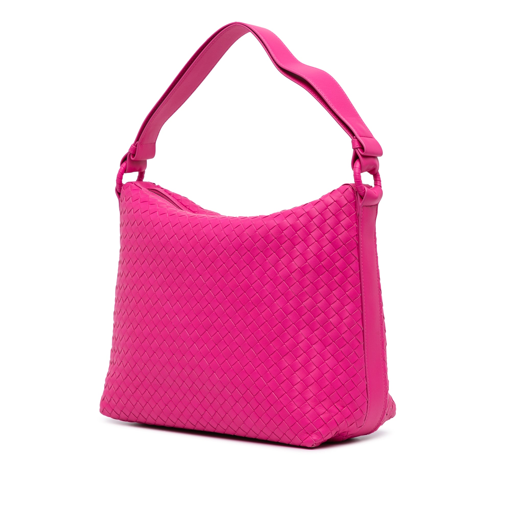 Nappa Intrecciato Shoulder Bag