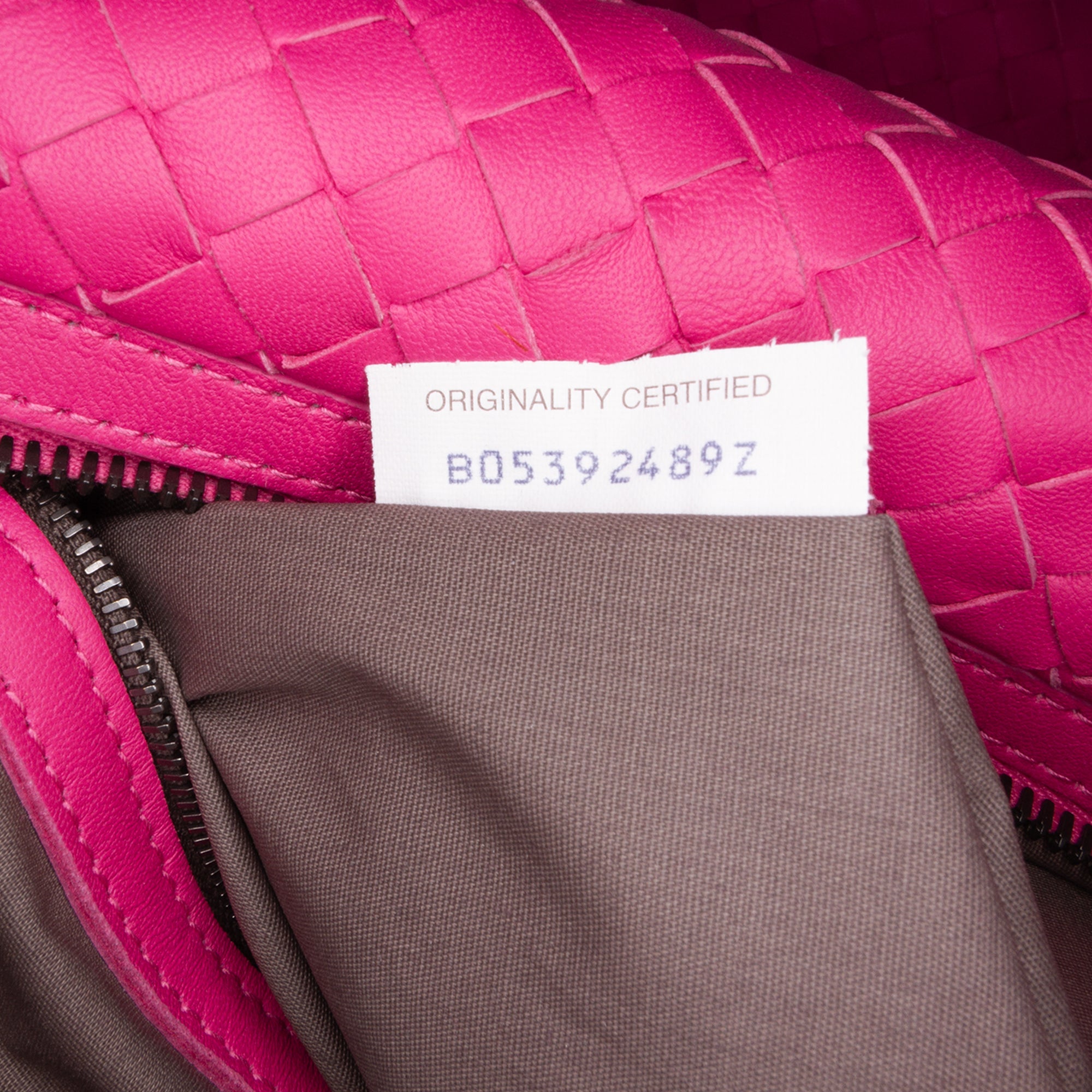 Nappa Intrecciato Shoulder Bag