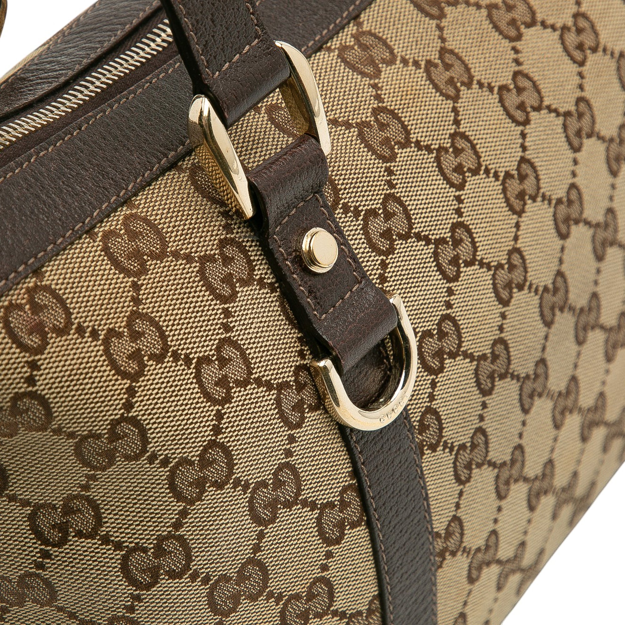 GG Canvas Abbey D Ring Tote