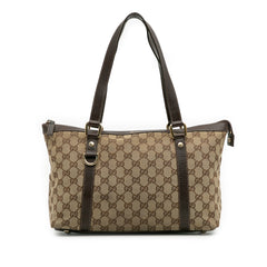 GG Canvas Abbey D Ring Tote