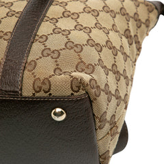 GG Canvas Abbey D Ring Tote