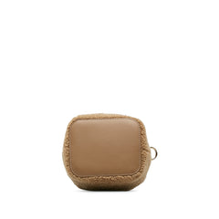 Shearling Mini Mon Tresor Bucket Bag