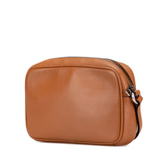 Leather Puzzle Clutch