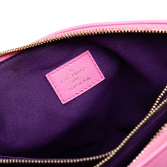 Bicolor Monogram Embossed Lambskin Coussin PM