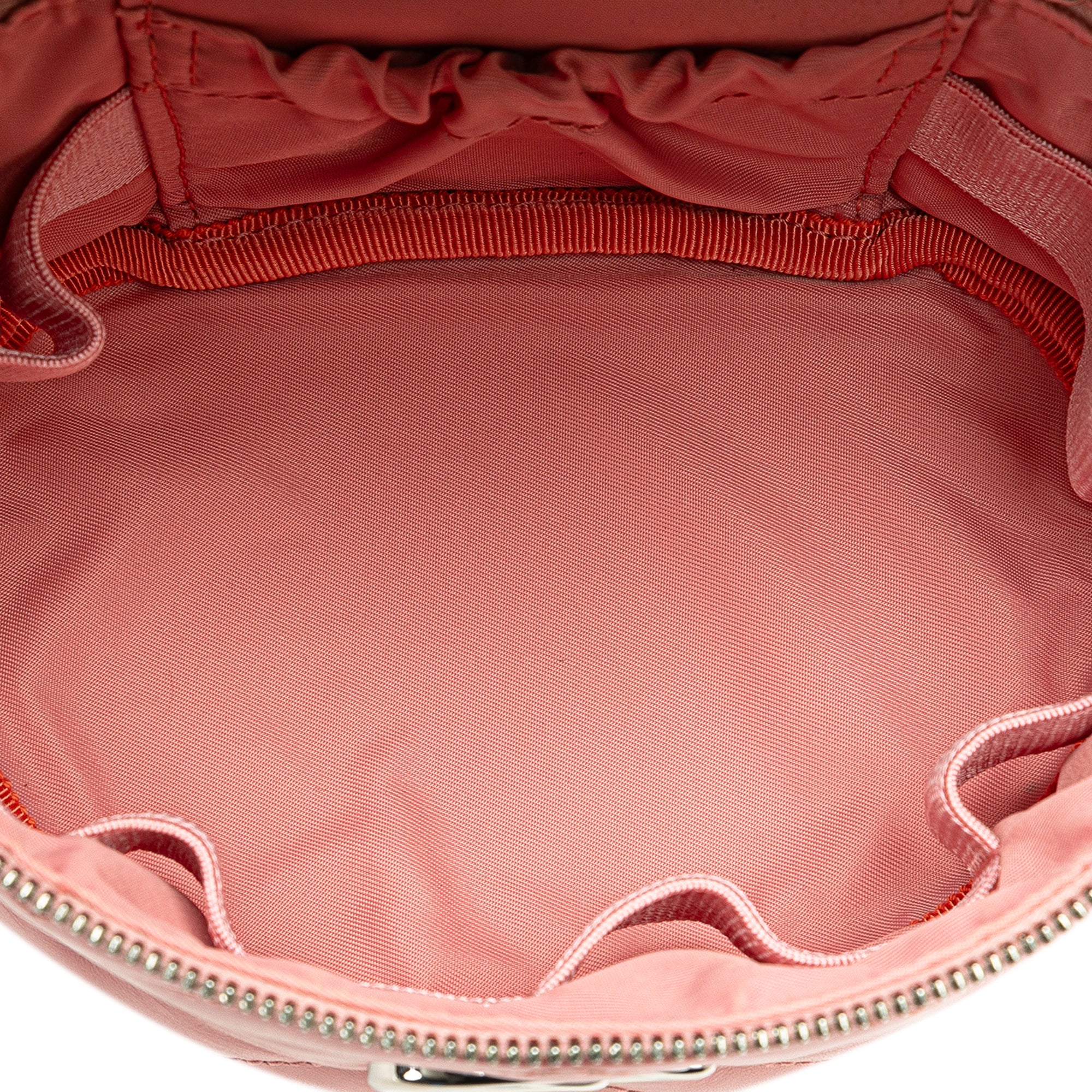 Mini GG Marmont Round Leather Vanity Bag