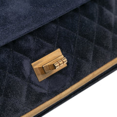Reissue 2.55 Quilted Suede Double Flap 225