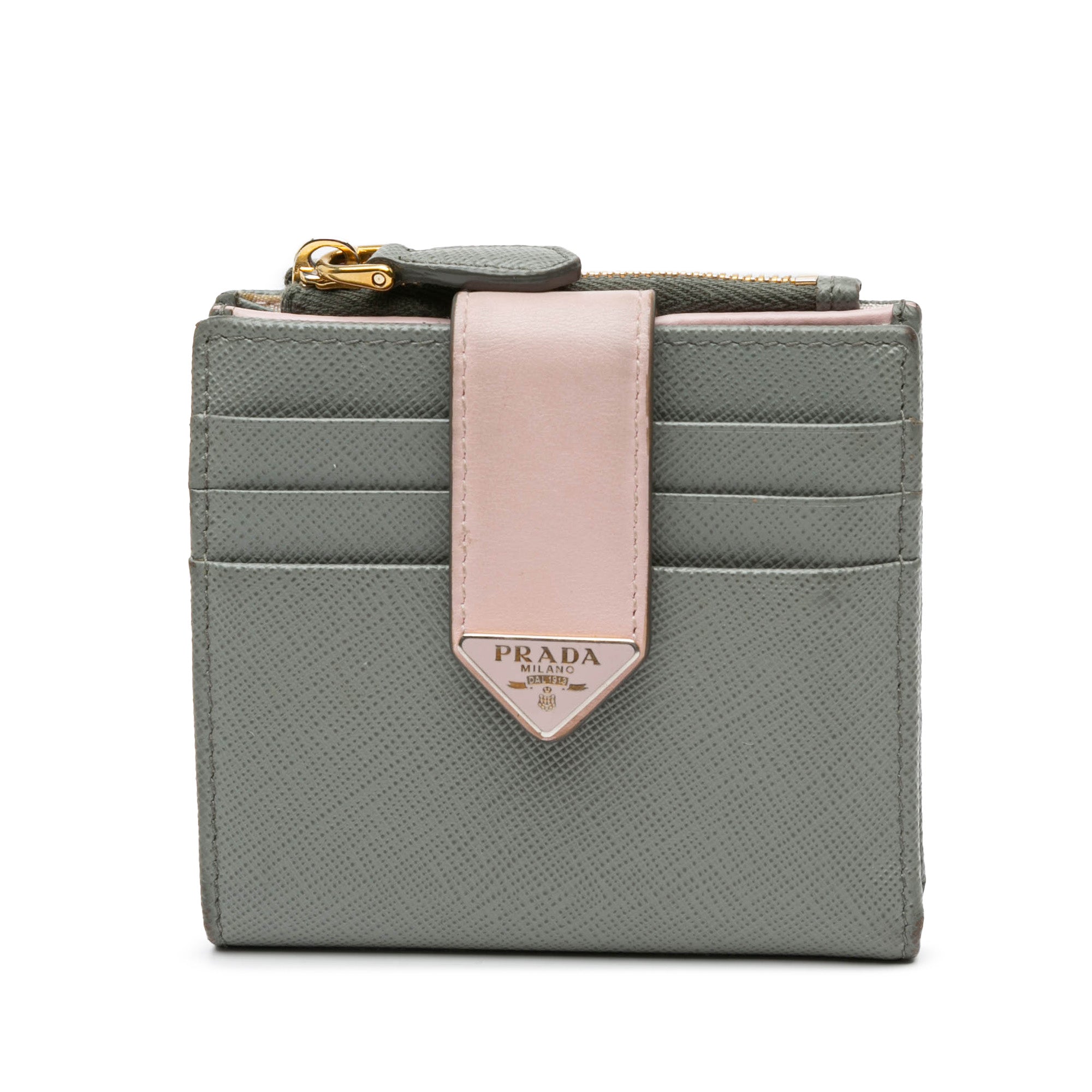 Saffiano Compact Wallet