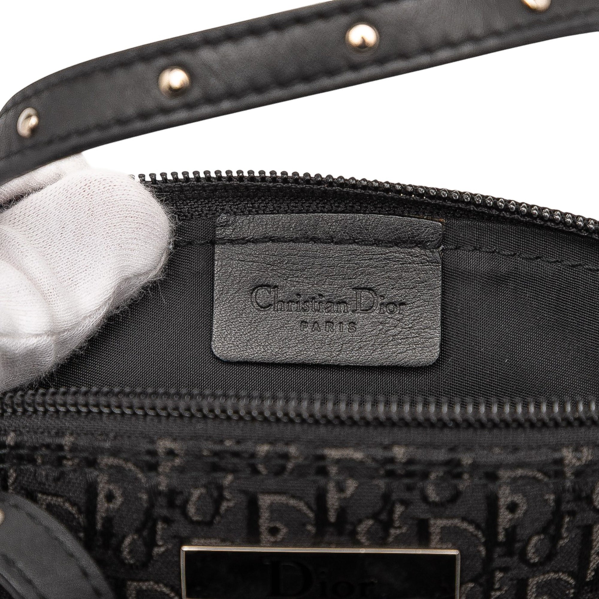 Mini Diorissimo Trotter Canvas Street Chic Handbag