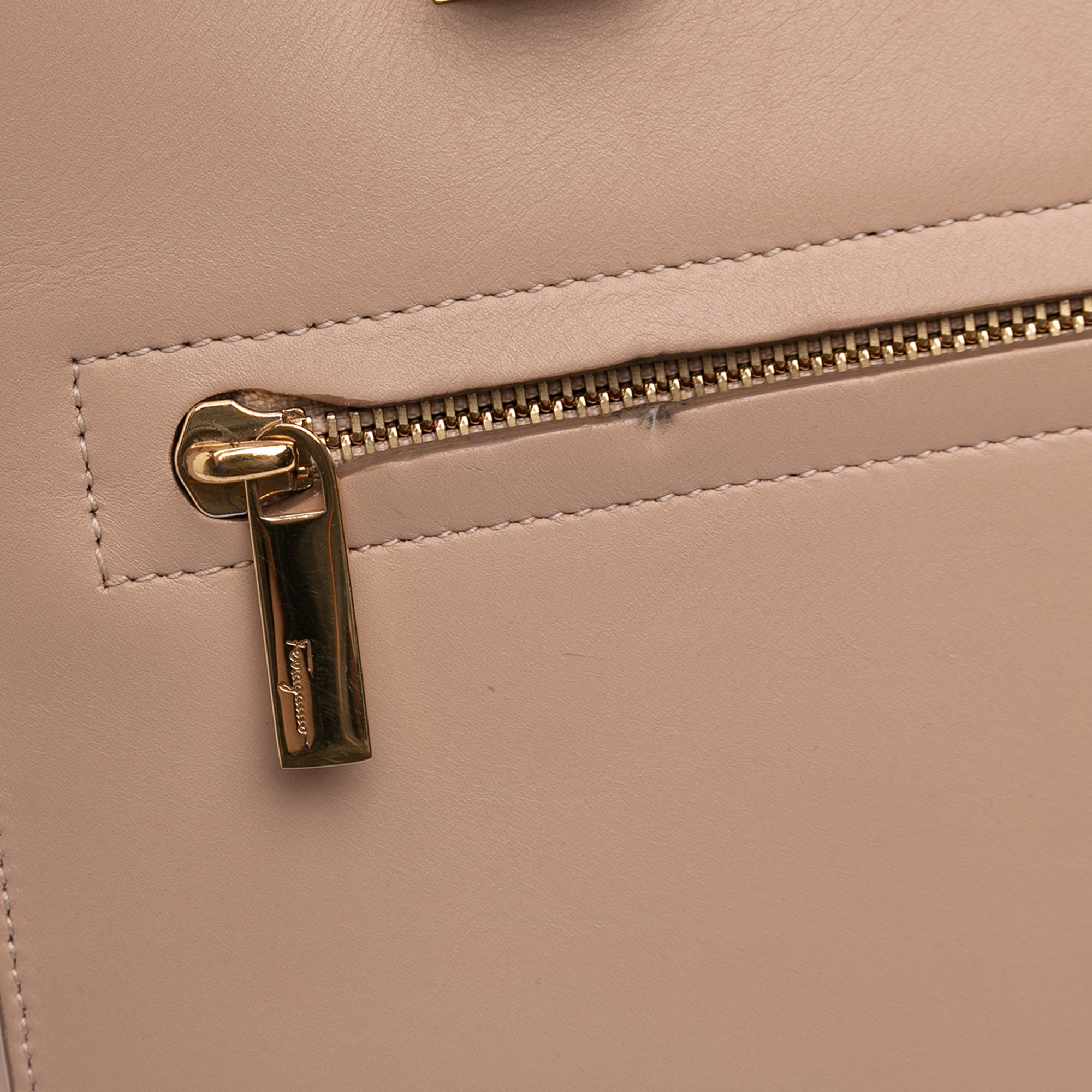 Leather Gancini Marlene Tote