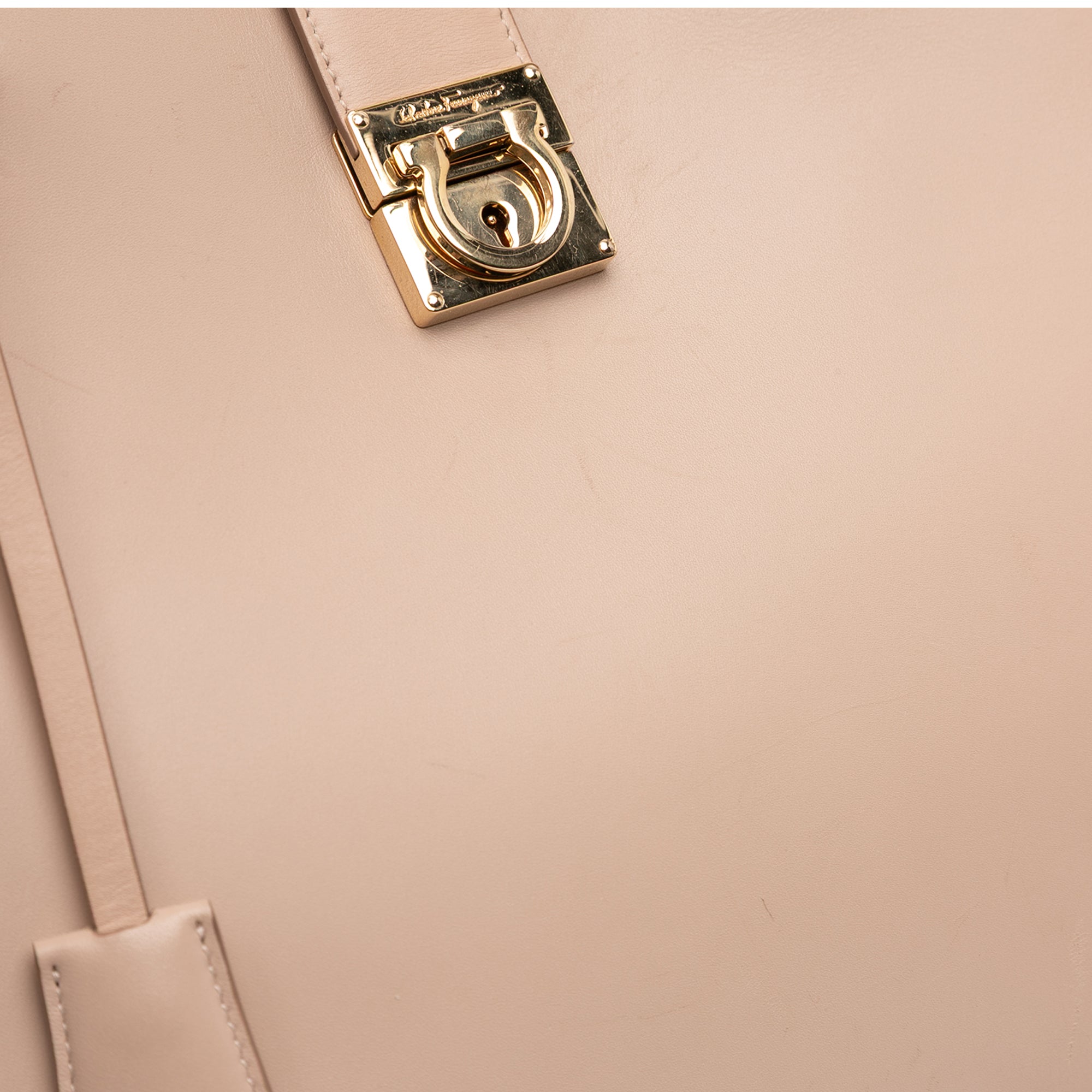 Leather Gancini Marlene Tote