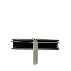 Calfskin Star Print Classic Monogram Kate Tassel Wallet on Chain