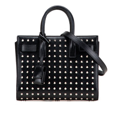 Nano Grain de Poudre Studded Sac de Jour Satchel