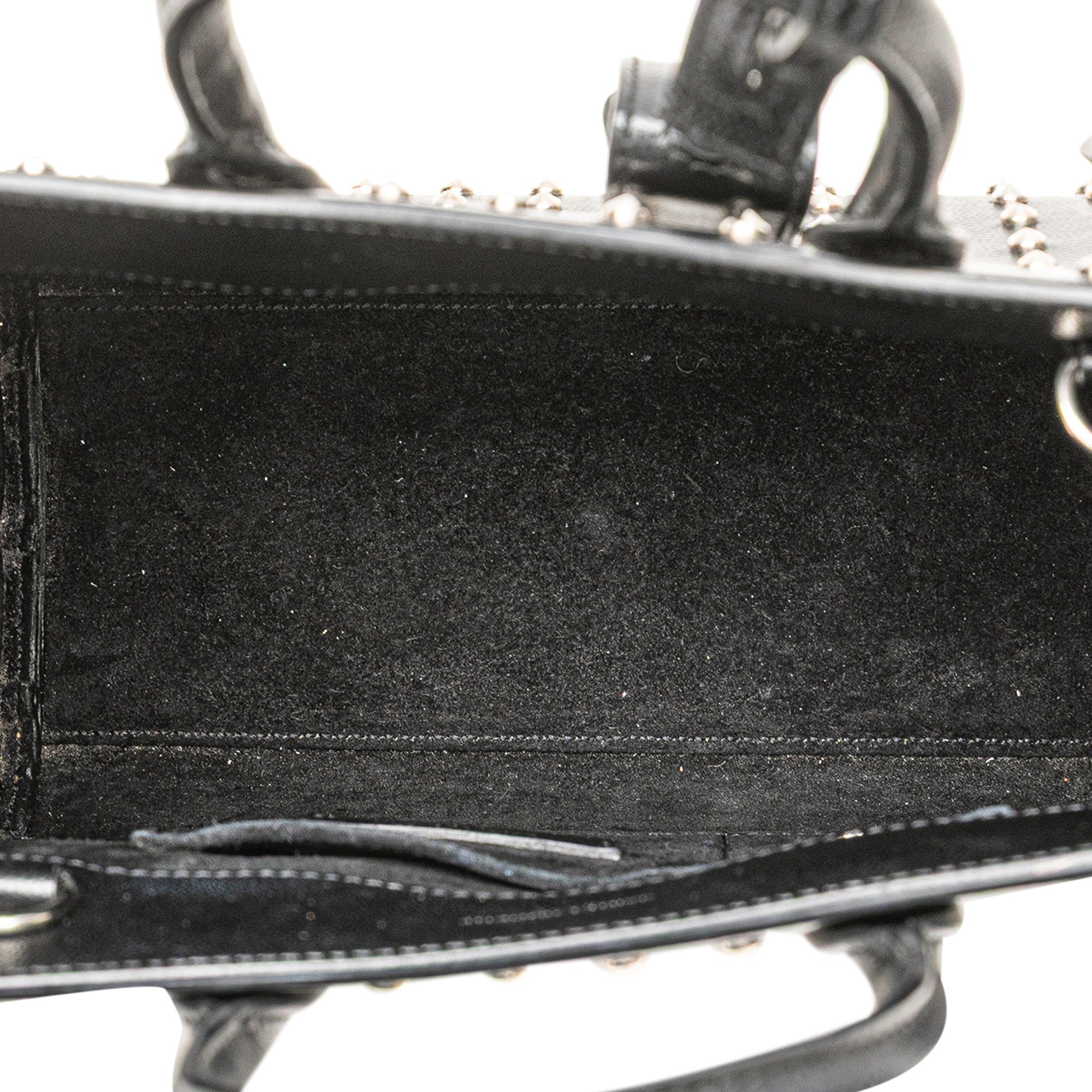 Nano Grain de Poudre Studded Sac de Jour Satchel