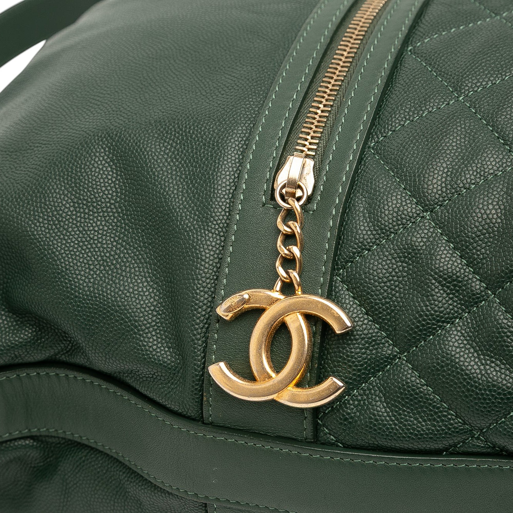 CC Quilted Caviar Casual Style Hobo