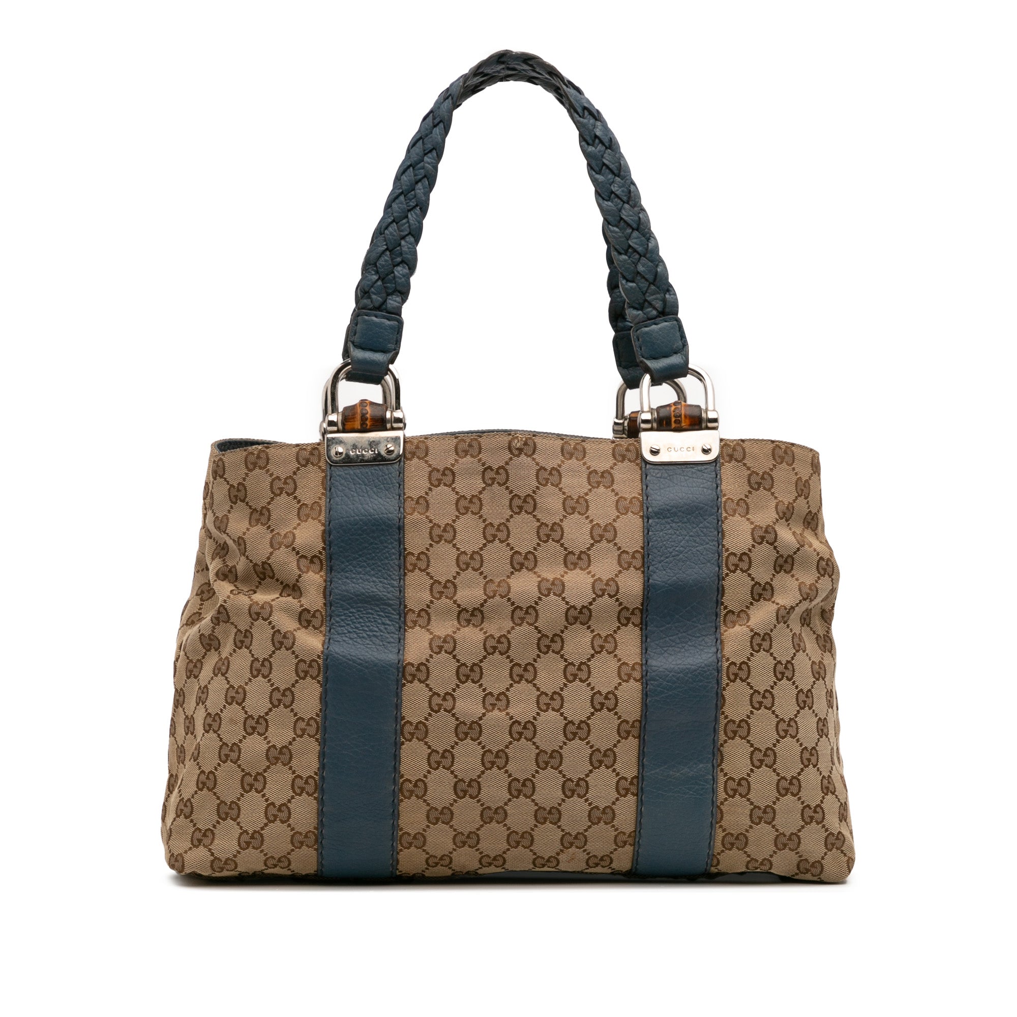 GG Canvas Bamboo Libeccio Tote