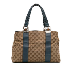 GG Canvas Bamboo Libeccio Tote