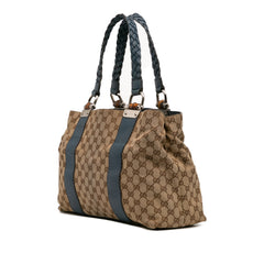 GG Canvas Bamboo Libeccio Tote
