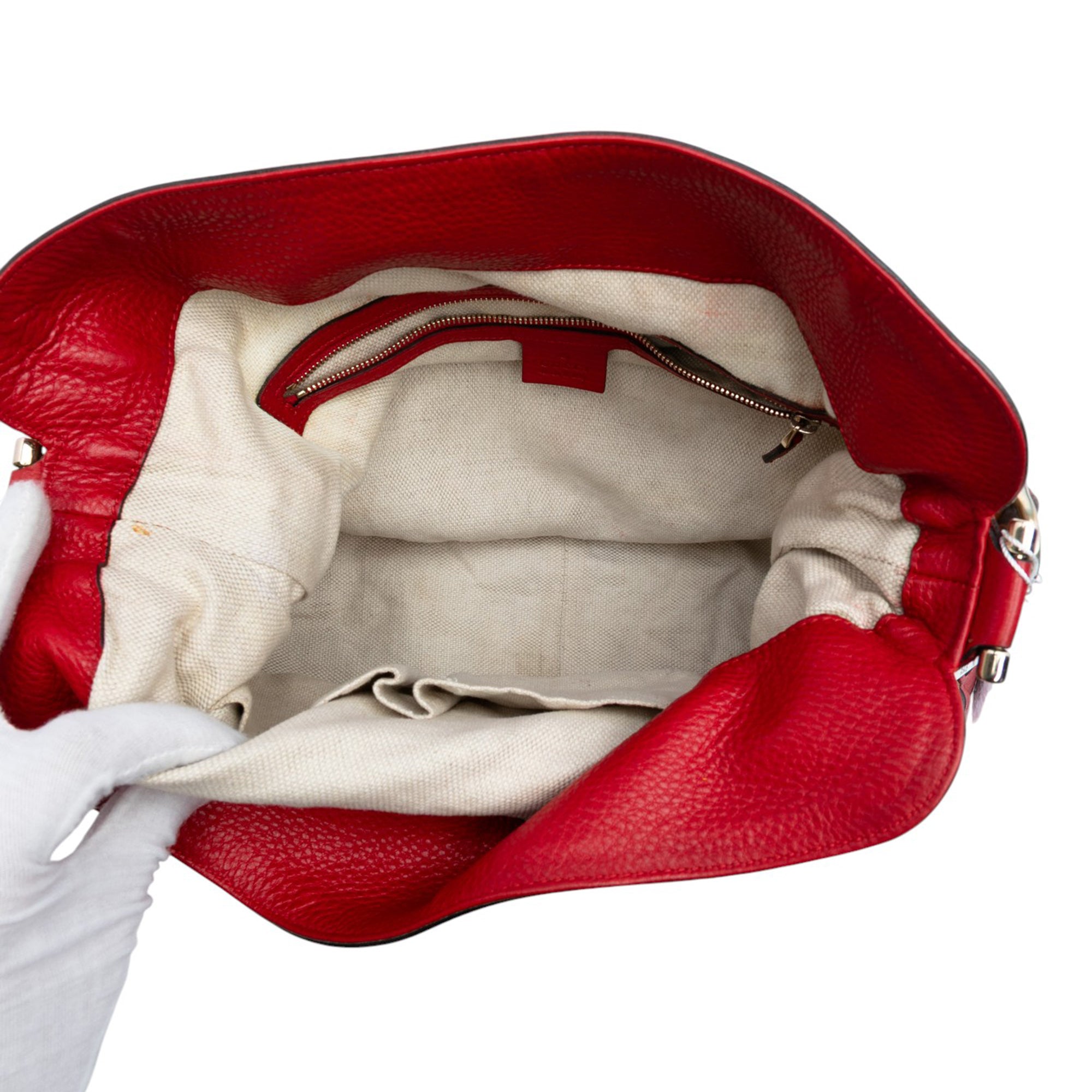 GG Canvas Bamboo Diana Satchel