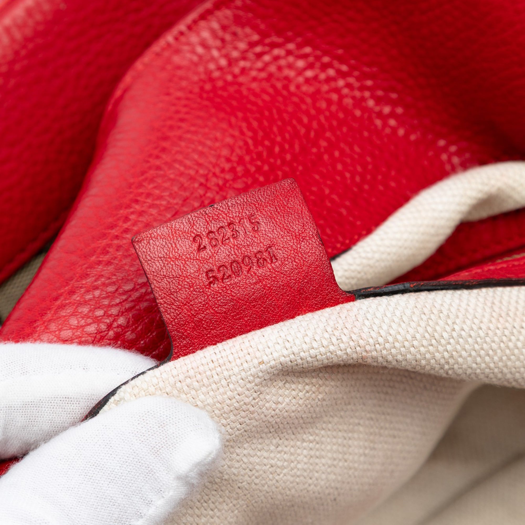 GG Canvas Bamboo Diana Satchel