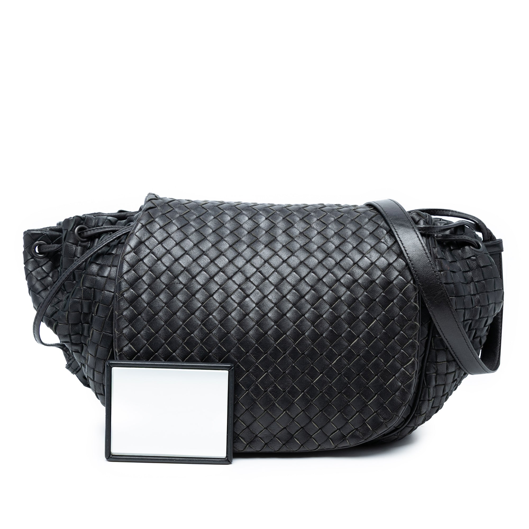 Nappa Intrecciato Flap Crossbody