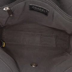 CC Quilted Crumpled Calfskin and Grosgrain Flap