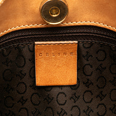 C Macadam Suede Shoulder Bag
