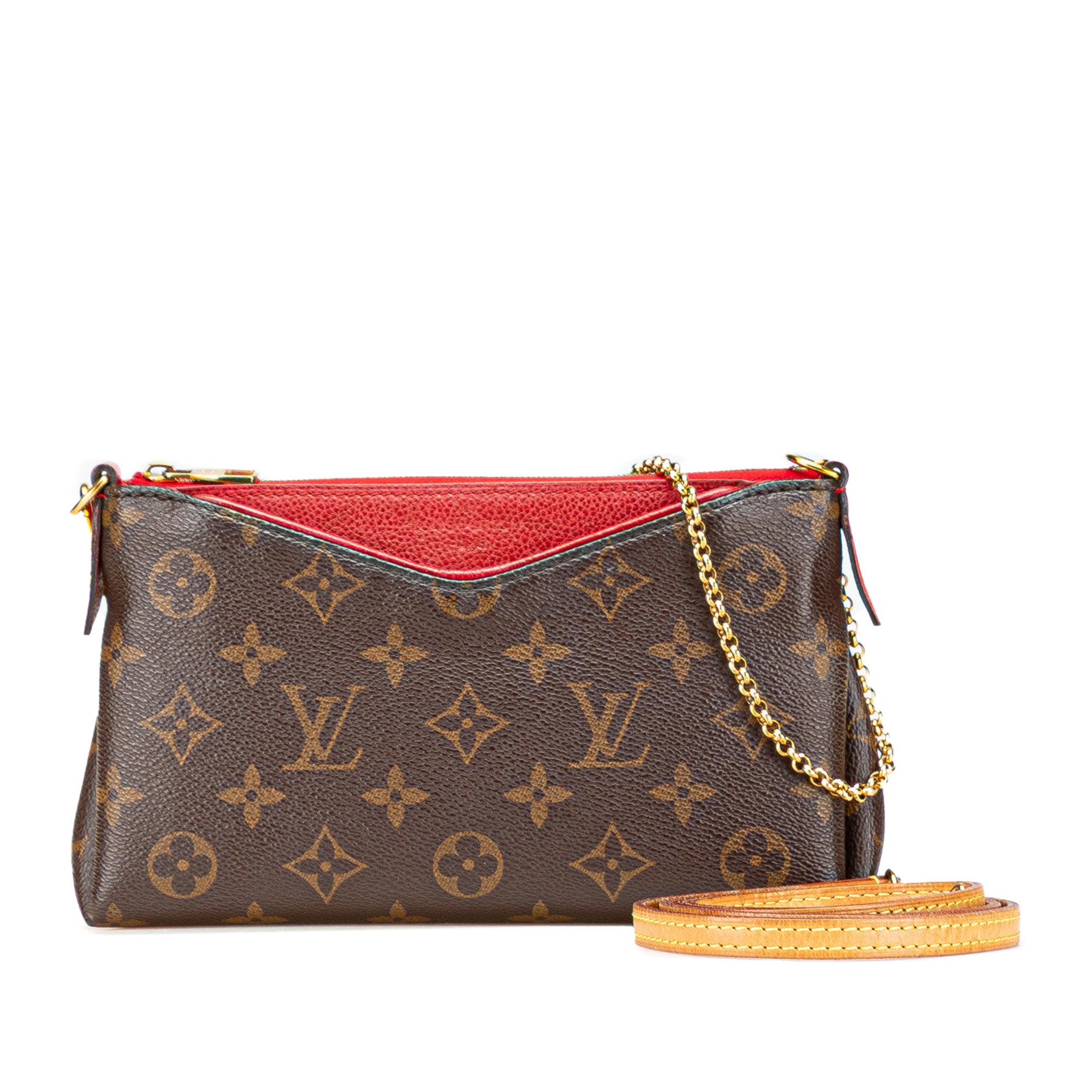 Monogram Pallas Clutch