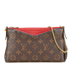 Monogram Pallas Clutch
