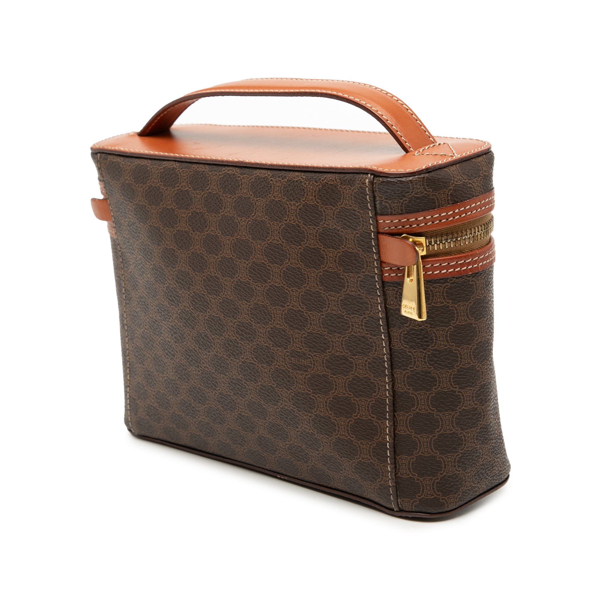 Macadam Coated Canvas Vanity Bag