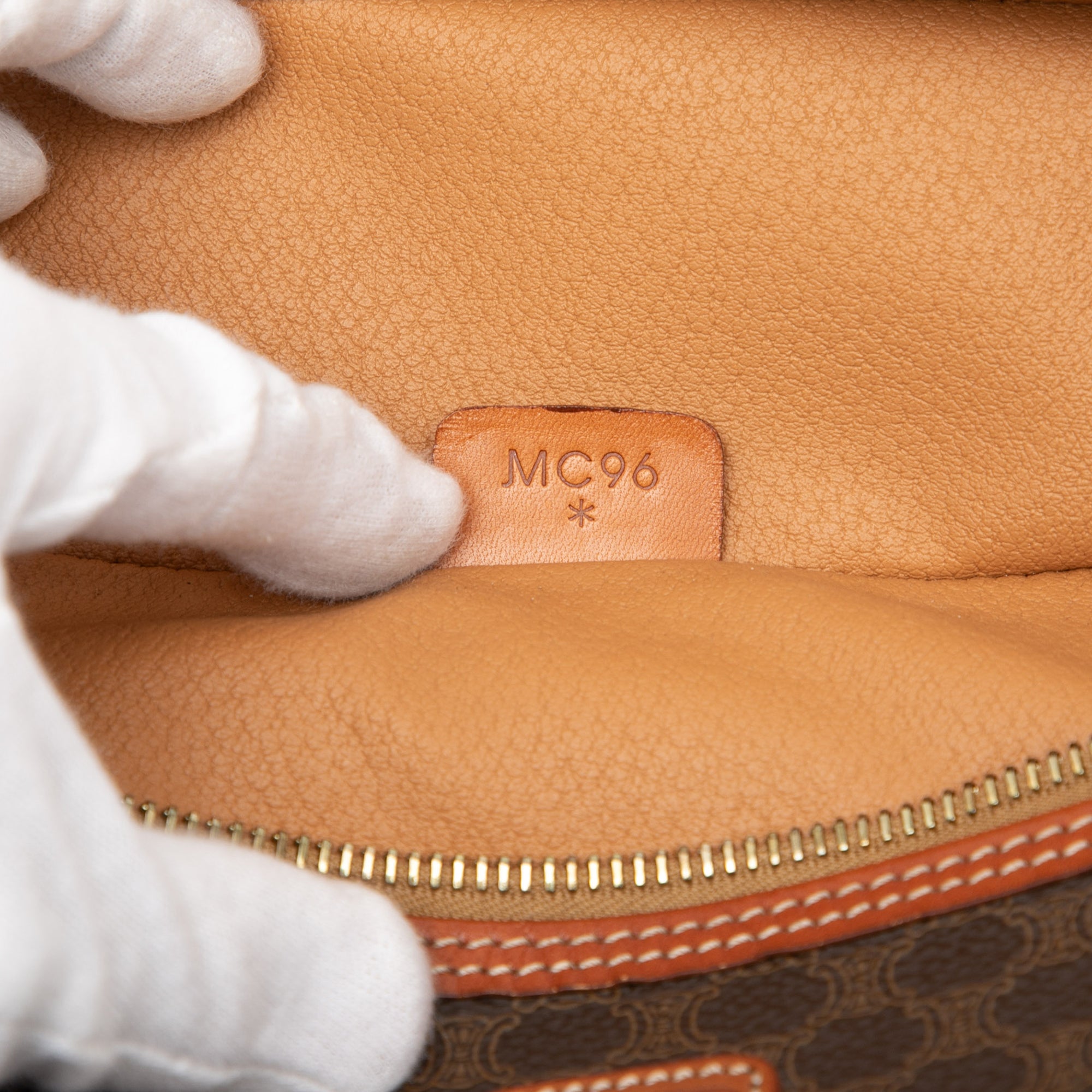 Macadam Coated Canvas Vanity Bag