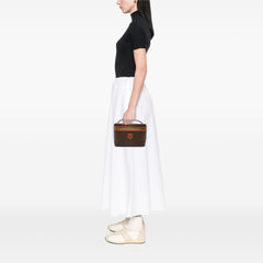 Macadam Coated Canvas Vanity Bag