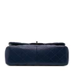 Jumbo Classic Caviar Double Flap