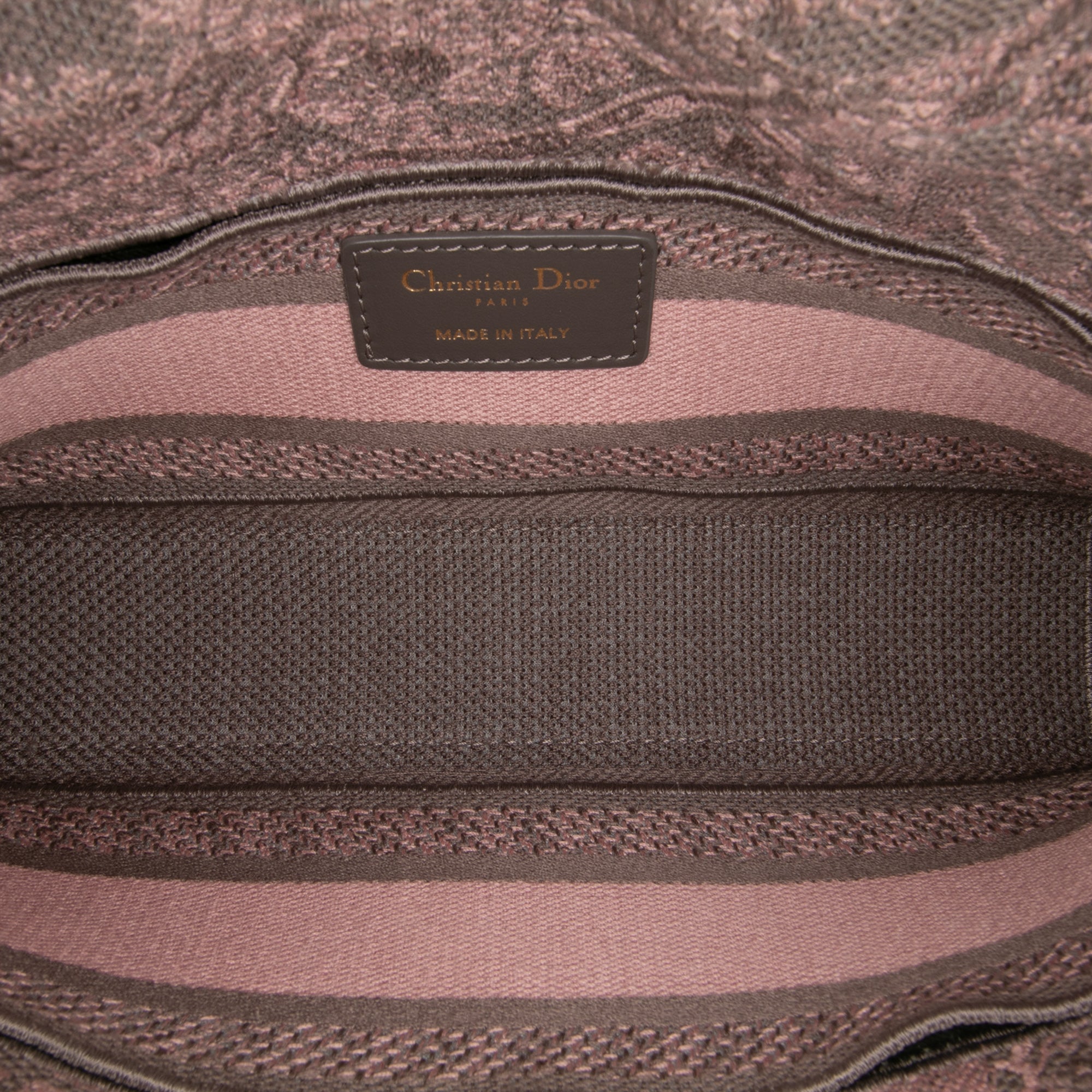 Medium Canvas Embroidered Toile De Jouy Lady D Joy Satchel