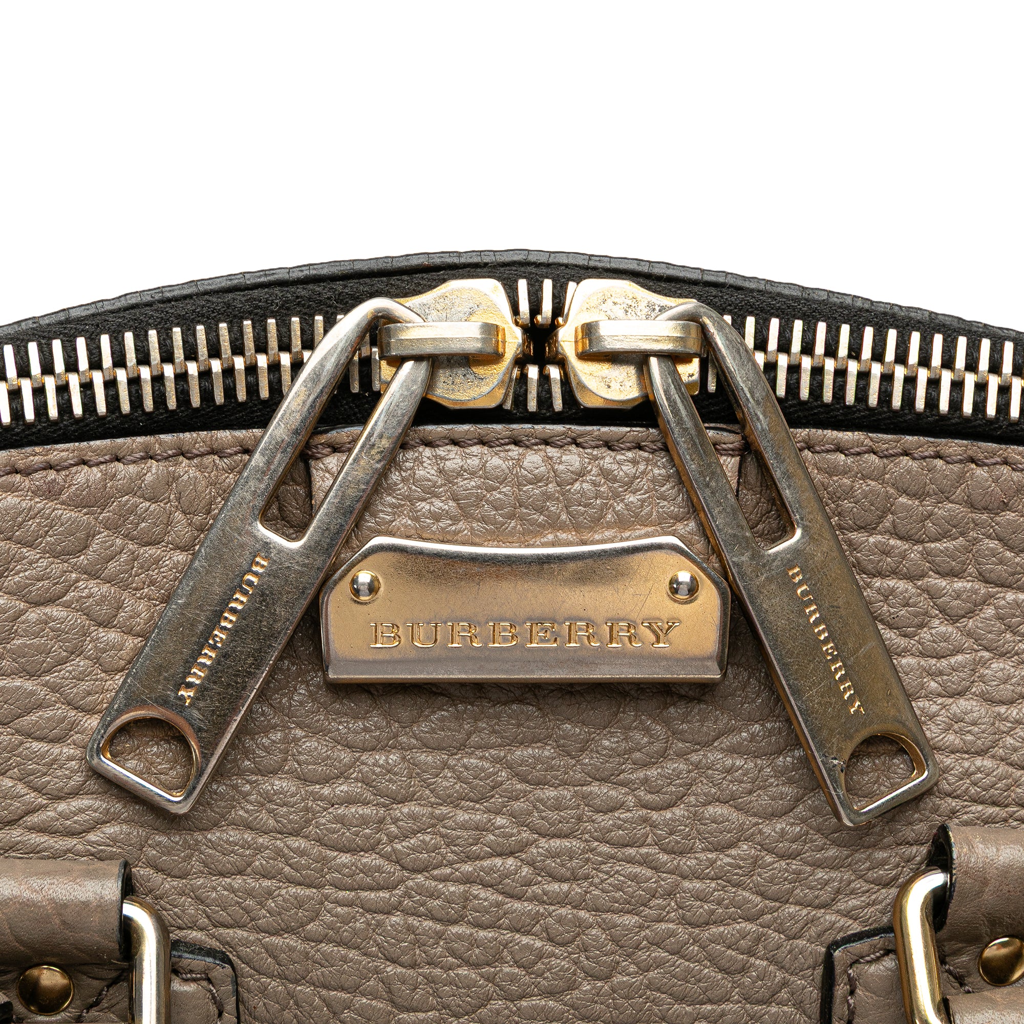 Small Grained Calfskin Heritage Orchard Bowling Bag
