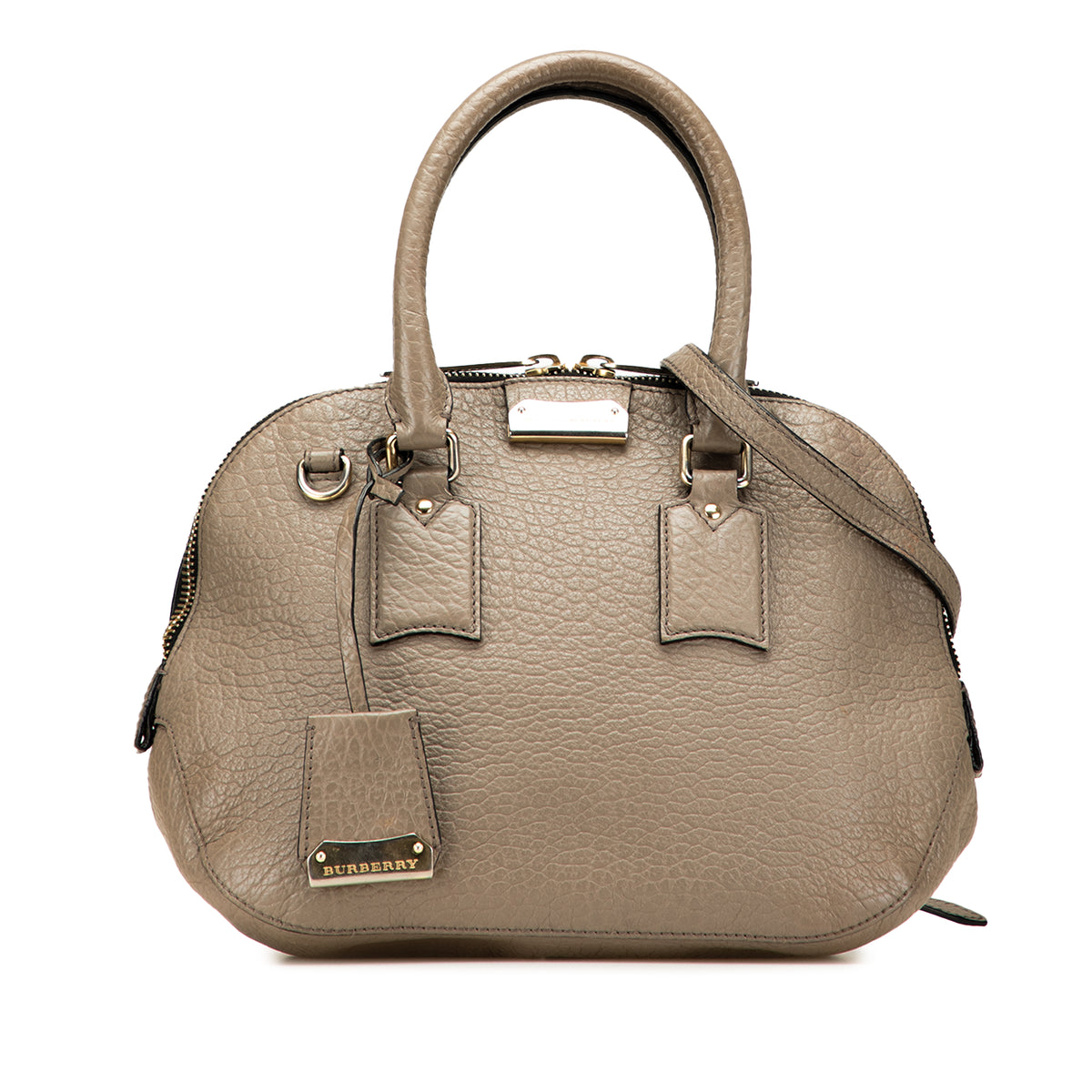 Small Grained Calfskin Heritage Orchard Bowling Bag