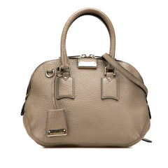 Small Grained Calfskin Heritage Orchard Bowling Bag