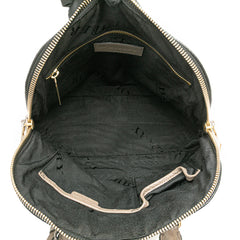 Small Grained Calfskin Heritage Orchard Bowling Bag