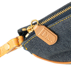 Mini Denim Saddle Pochette