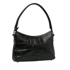 Embossed Leather Shoulder Bag_1