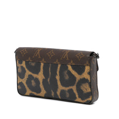 Monogram Animal Print Pochette Felicie