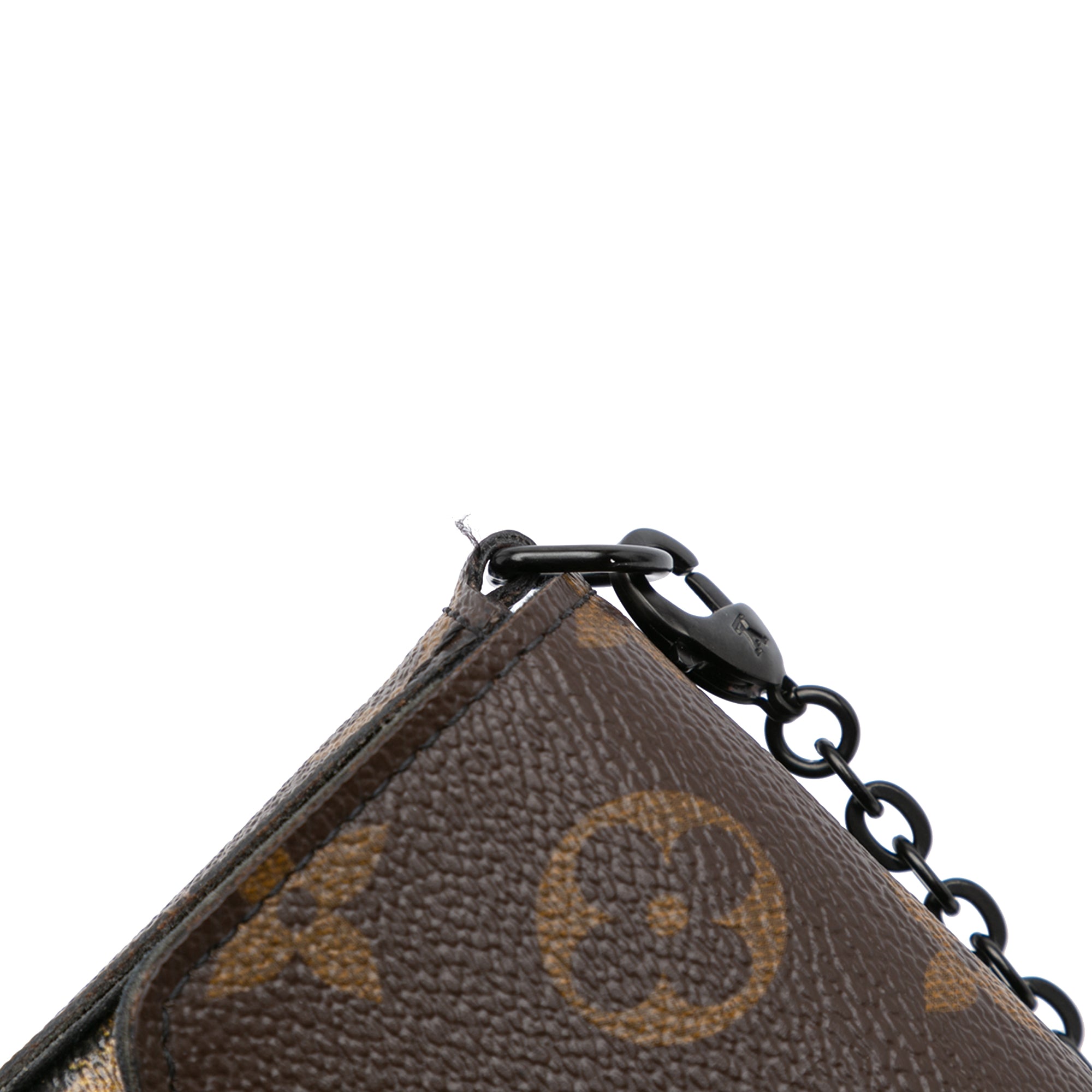 Monogram Animal Print Pochette Felicie