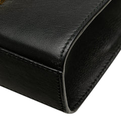 Small Leather Padlock Crossbody