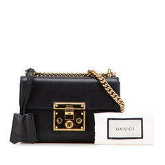 Small Leather Padlock Crossbody
