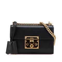 Small Leather Padlock Crossbody