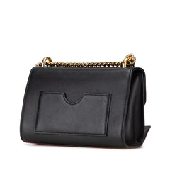 Small Leather Padlock Crossbody