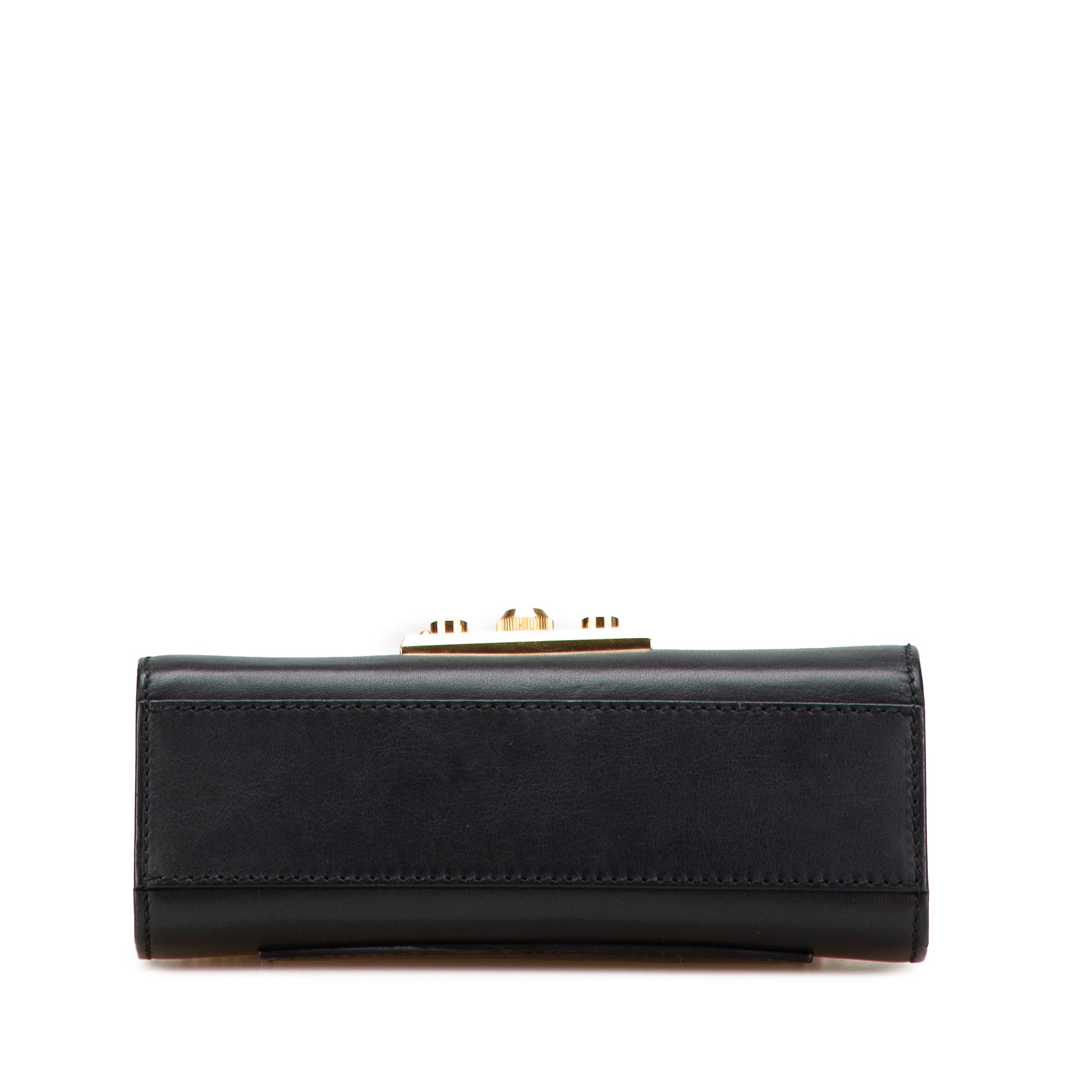 Small Leather Padlock Crossbody