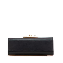 Small Leather Padlock Crossbody