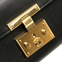 Small Leather Padlock Crossbody